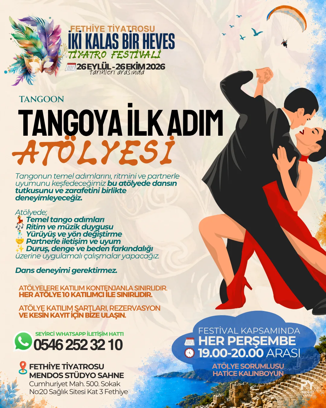 Tangoya İlk Adım Atölyesi