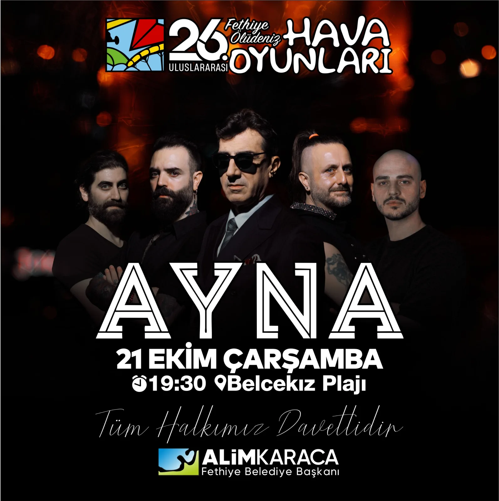26. Uluslararası Fethiye Ölüdeniz Hava Oyunları Ayna Konseri